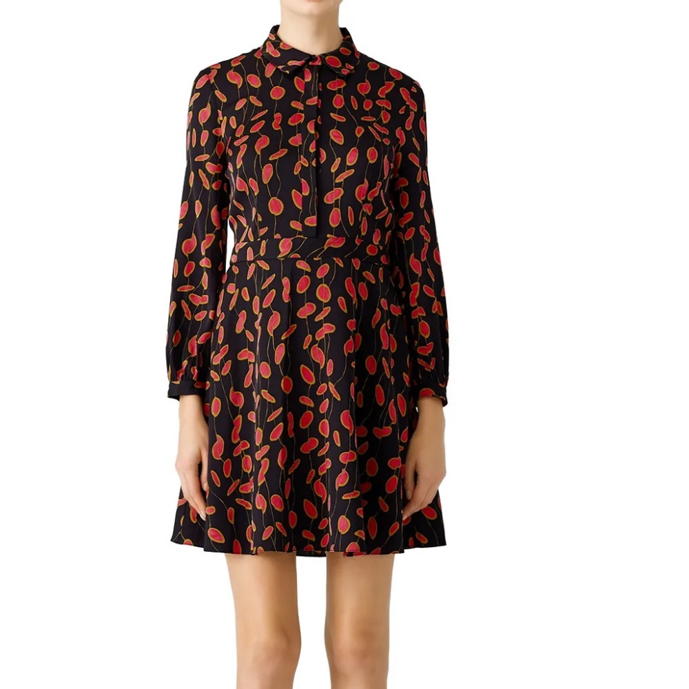 Diane Von Furstenberg Glissade Fuchsia Chrissie Dress